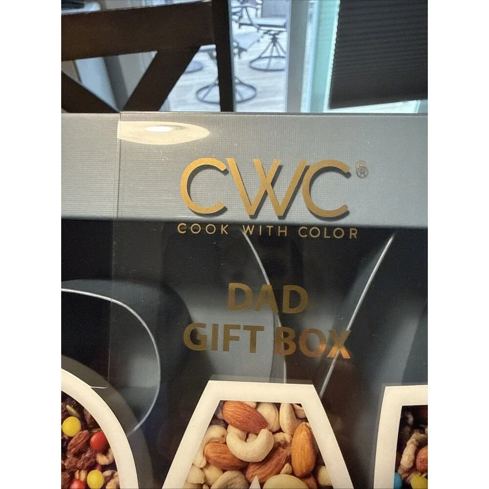 CWC Fillable Word Food Storage DAD Gift Box Blue - Cook With Color - Picture 4 of 5